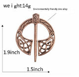 Viking Style Belt Buckle/ Brooch Cloak Pin Clasp Shoulder Shawl Scarf Clasp