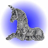 Resting Unicorn Pewter Figurine - Lead Free - Bedazzled Designs