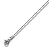 STAINLESS STEEL TWISTED SNAKE CHAIN 20 IN 1mm