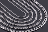 Stainless Steel 24 Inch 2 mm Cuban Curb Chain