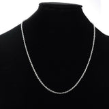 Stainless Steel 27 4/8(70cm) Inch 2.5 mm link cable Chain Necklace