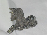Resting Unicorn Pewter Figurine - Lead Free - Bedazzled Designs