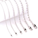 Stainless Steel 24 Inch 5mm Ball Link Neck Chain Necklace