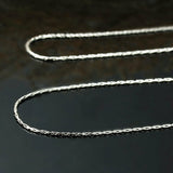 Stainless Steel 50.5 cm (19.78 Inch) 1 mm Rounded Box Neck Chain Necklace