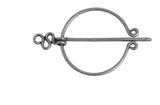 Viking Style Belt Buckle/ Brooch Cloak Pin Clasp Shoulder Shawl Scarf Clasp