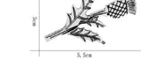 Alloy Celtic Scottish Thistle Pin