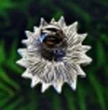 Pewter Sunflower Lapel Pin Made in USA - Bedazzled Designs
