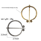 Viking Style Belt Buckle/ Brooch Cloak Pin Clasp Shoulder Shawl Scarf Clasp