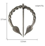 Viking Style Belt Buckle/ Brooch Cloak Pin Clasp Shoulder Shawl Scarf Clasp