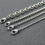 Stainless Steel 30 Inch(75 cm) 2.0mm  Tiny Rolo Neck Chain Necklace