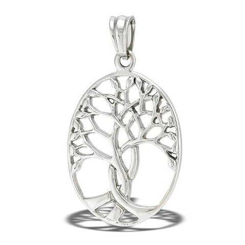 STAINLESS STEEL TREE OF LIFE PENDANT no chain