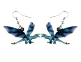Acrylic Dragon Double Side Earrings