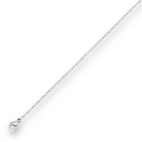 STAINLESS STEEL PRINCE OF WALES CHAIN 2 mm 22 inch