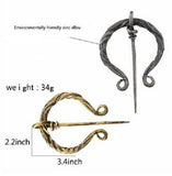 Viking Style Belt Buckle/ Brooch Cloak Pin Clasp Shoulder Shawl Scarf Clasp