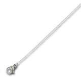 STAINLESS STEEL ROUND CABLE CHAIN  .8 mm 20 in