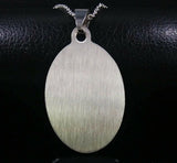 Stainless Steel Sacred Heart of Jesus Pendant and 20 in Chain - Bedazzled Designs