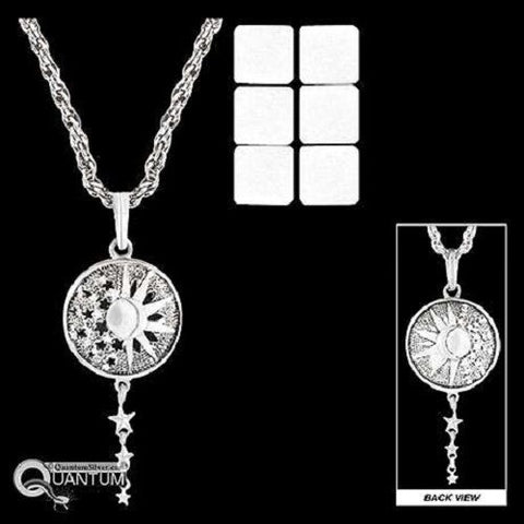 Celestial Aromatherapy Diffuser Pendant with 24" Chain