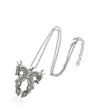 Viking Dragon Necklace with 18 in chain