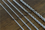 Stainless Steel 50 cm (19.7 in) 2.5 mm  Rope Necklace