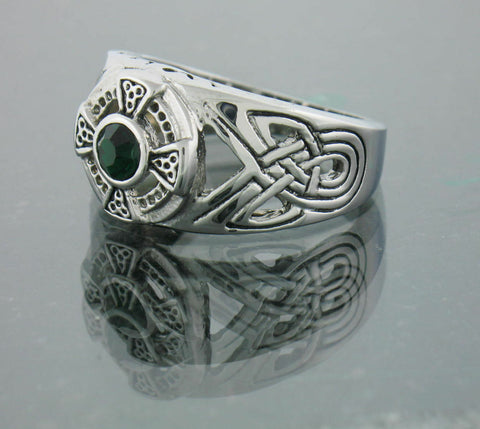 316 L Stainless Steel Celtic Cross Ring